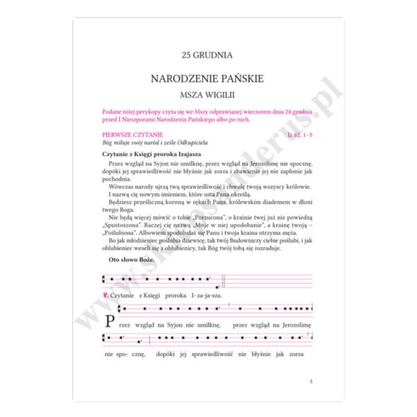 ŚPIEWANA LITURGIA GODZIN - TOM II OKRES NARODZENIA PAŃSKIEGO