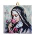 ŚWIĘTA RITA - obrazek na ceramice 10 x 10 cm - 57169