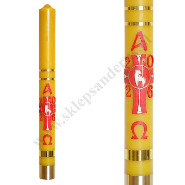 PASCHAŁ PARAFINOWY - wys. 75 cm - 66618