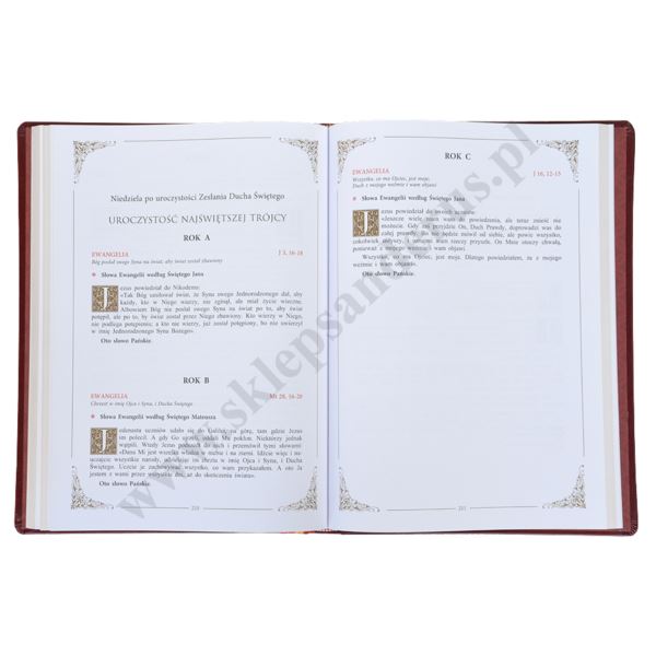 EWANGELIARZ - ZŁOCONE BRZEGI - WYD.2019