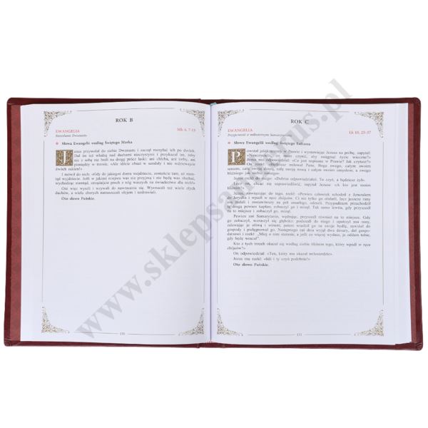 EWANGELIARZ - BEZ ZŁOCEŃ -  WYD. 2019