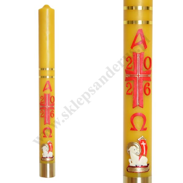 PASCHAŁ PARAFINOWY - wys. 75 cm - 66593