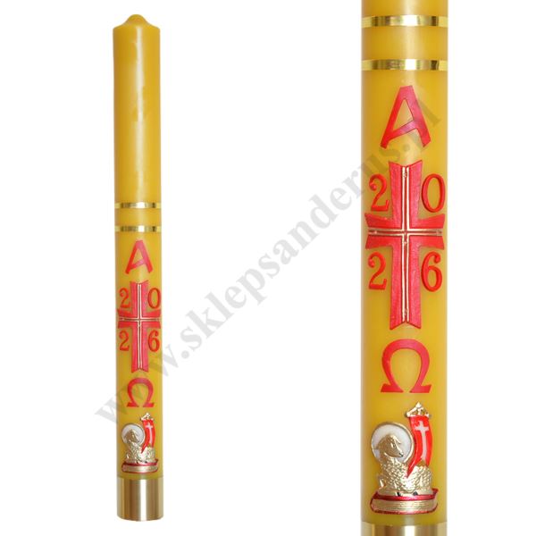 PASCHAŁ PARAFINOWY - wys. 75 cm - 66619