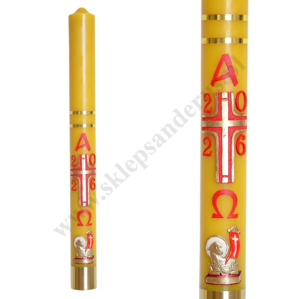 PASCHAŁ PARAFINOWY - wys. 75 cm - 66603