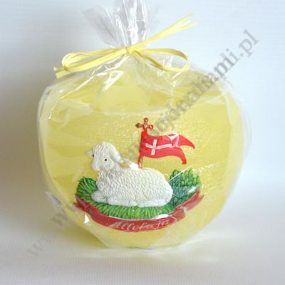 WIELKANOCNY LAMPION NA PODGRZEWACZ - wys.9 cm - 74036