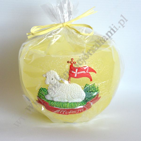 WIELKANOCNY LAMPION NA PODGRZEWACZ - wys.9 cm - 74036