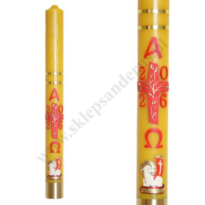 PASCHAŁ PARAFINOWY - wys. 75 cm - 88168