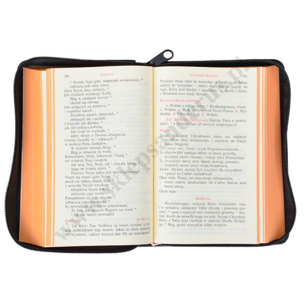 LITURGIA GODZIN - WYDANIE SKRÓCONE - OPRAWA SKÓRA + ZAMEK - 88224