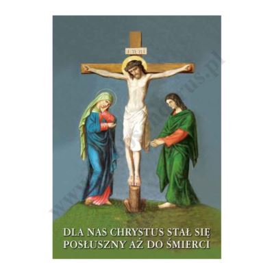 PLAKAT - DLA NAS CHRYSTUS... - format 33,5 x 49 cm - 38668