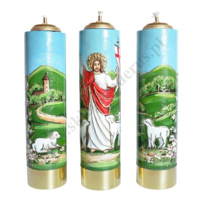 ŚWIECE WIELKANOCNE - wys. 30 cm - komplet - 75233