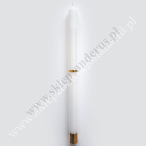 GROMNICA PARAFINOWA - BIAŁA, CZYSTA - 40.5/2.9