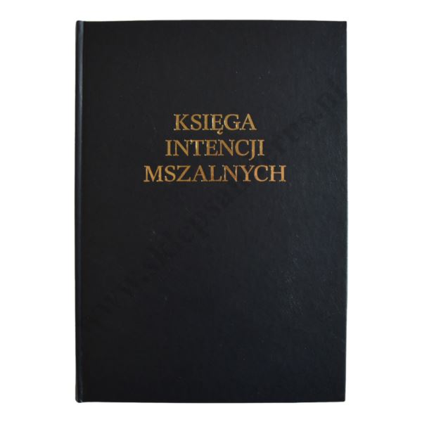 KSIĘGA INTENCJI MSZALNYCH - 64366