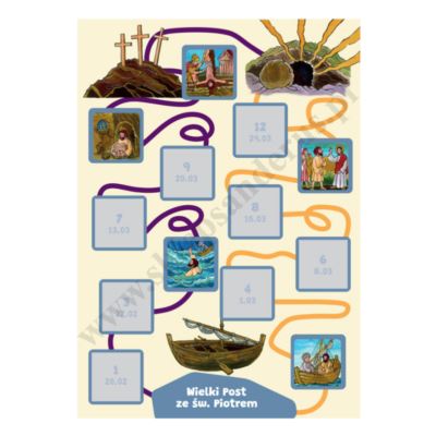 SPRAWDZIANY WIELKOPOSTNE 2026 - WIELKI POST ZE ŚW. PIOTREM - KPL. 30 szt. - 56620