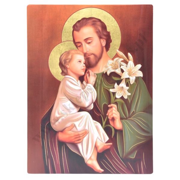 ŚWIĘTY JÓZEF - ikona 29 x 39 cm - 47460