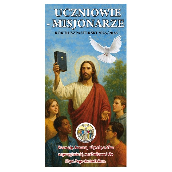 Baner dekoracyjny - "Uczniowie - misjonarze" - wzór 8