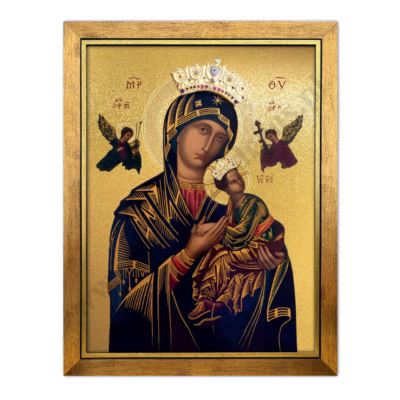 MATKA BOŻA NIEUSTAJĄCEJ POMOCY - obraz w ramie 18 x 22 cm - 79321