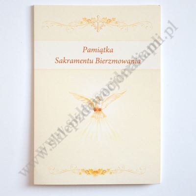 PAMIĄTKA SAKRAMENTU BIERZMOWANIA - 50677