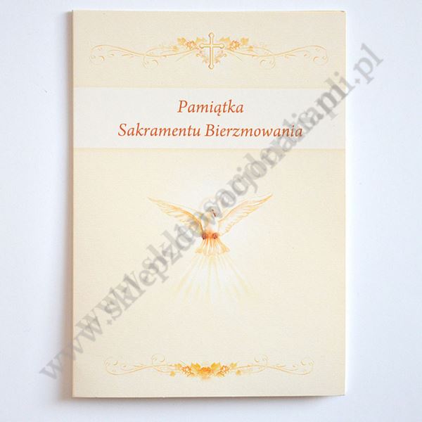 PAMIĄTKA SAKRAMENTU BIERZMOWANIA - 50677