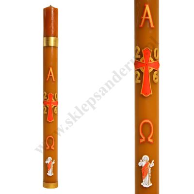 PASCHAŁ PARAFINOWO-WOSKOWY + DWIE NADSTAWKI - wys. 119 cm - 4142