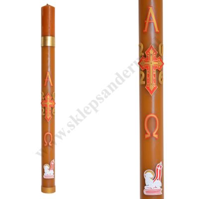 PASCHAŁ PARAFINOWO-WOSKOWY + DWIE NADSTAWKI - wys. 119 cm - 88071