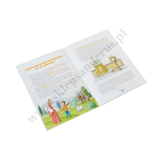 DZIECI POZNAJĄ ADORACJĘ EUCHARYSTYCZNĄ