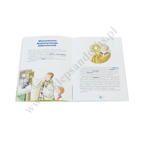 DZIECI POZNAJĄ ADORACJĘ EUCHARYSTYCZNĄ