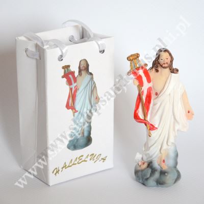 FIGURKA PANA JEZSUA ZMARTWYCHWSTAŁEGO - wys. 8.5 cm - A1324