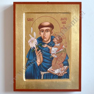 ŚWIĘTY ANTONI - ikona 18 x 24 cm - 83566