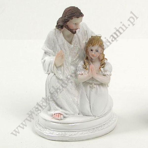 PAN JEZUS I KOMUNIA ŚWIĘTA - wys. 9 cm - A3605