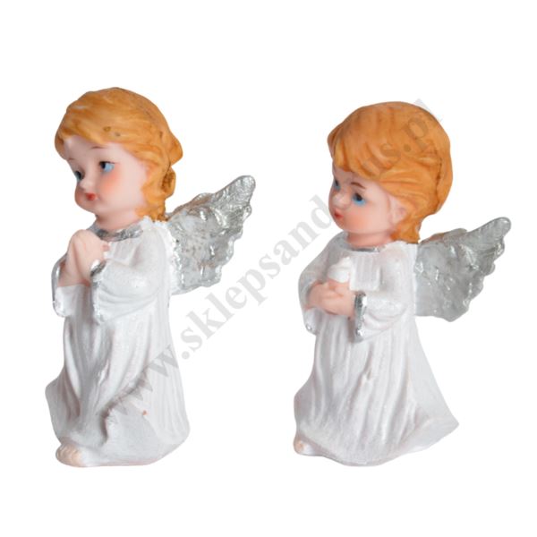 ANIOŁEK - wys. 10.3 cm - mix wzorów - 84090