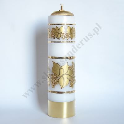 ŚWIECA OŁTARZOWA OLEJOWA - wys. 27 cm - 74677