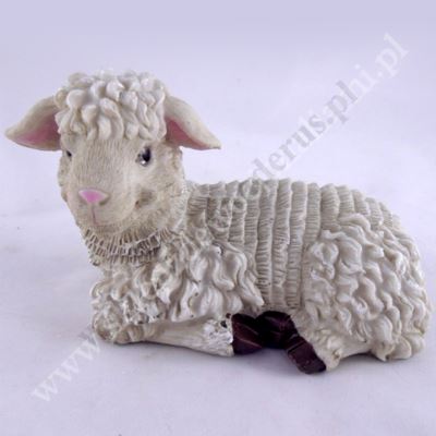 BARANEK WIELKANOCNY LEŻĄCY -  wys. 10 cm - A2534