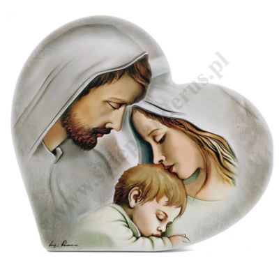 ŚWIĘTA RODZINA - obrazek 28 x 25.5 cm - ES051862171