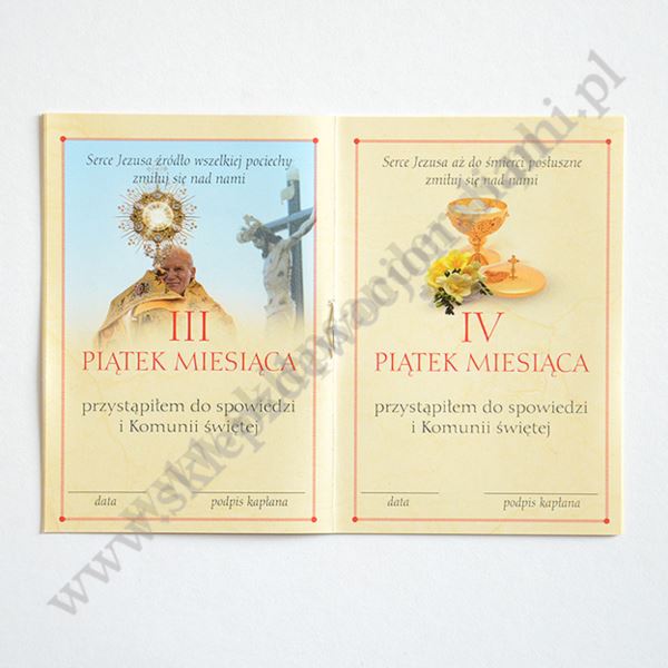 DZIEWIĘĆ PIERWSZYCH PIĄTKÓW MIESIĄCA - KSIĄŻECZKA