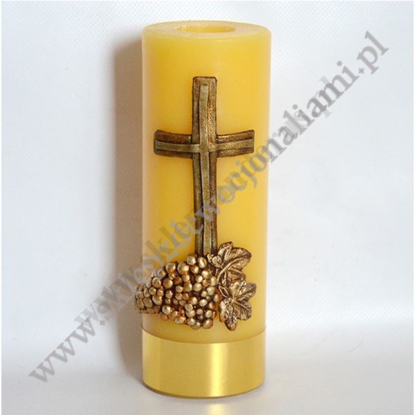 ŚWIECA OŁTARZOWA OLEJOWA - wys. 20 cm - 67642