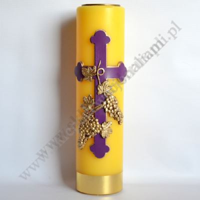 ŚWIECA OŁTARZOWA OLEJOWA - wys. 30 cm - 82801