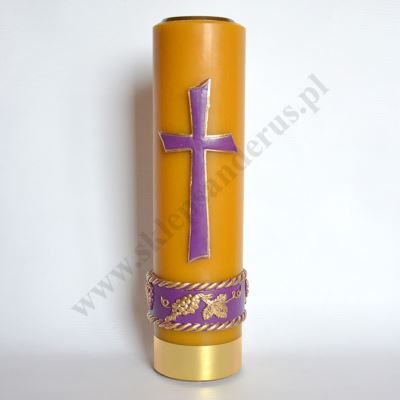 ŚWIECA OŁTARZOWA OLEJOWA - wys. 30 cm - 1594