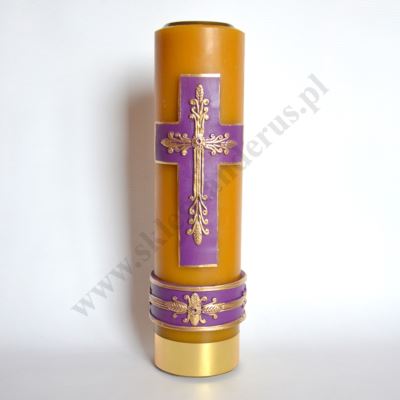 ŚWIECA OŁTARZOWA OLEJOWA - wys. 30 cm - 8991