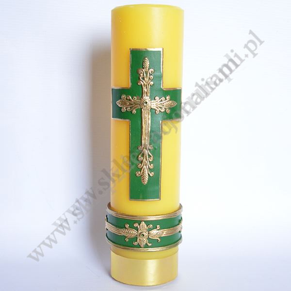 ŚWIECA OŁTARZOWA OLEJOWA - wys. 30 cm - 5879
