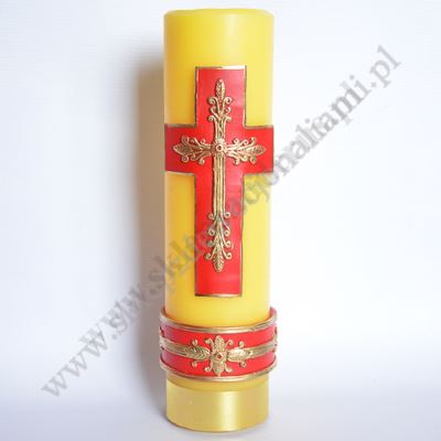 ŚWIECA OŁTARZOWA OLEJOWA - wys. 30 cm - 11132