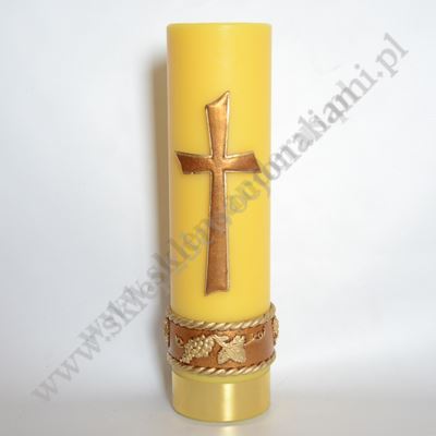 ŚWIECA OŁTARZOWA OLEJOWA - wys. 30 cm - 66261