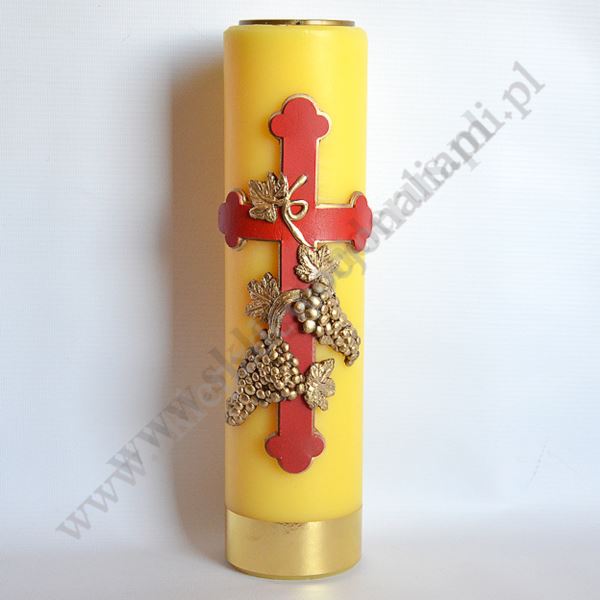 ŚWIECA OŁTARZOWA OLEJOWA - wys. 30 cm - 70902