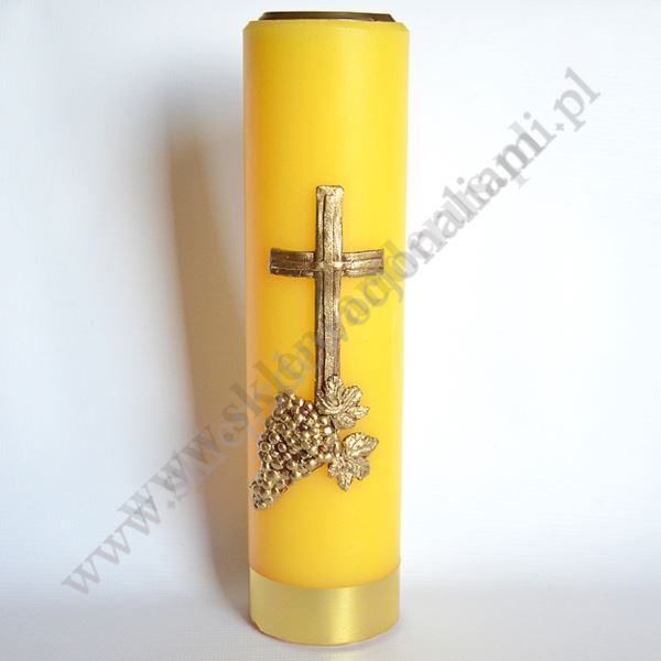 ŚWIECA OŁTARZOWA OLEJOWA - wys. 30 cm - 11149