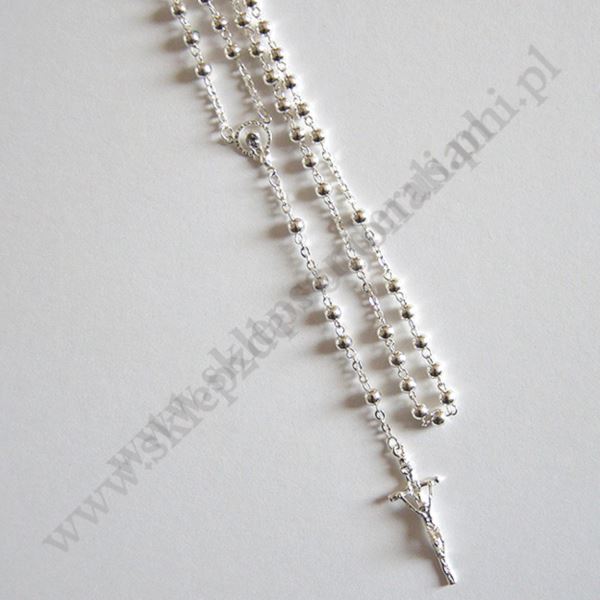 RÓŻANIEC SREBRNY - 9081