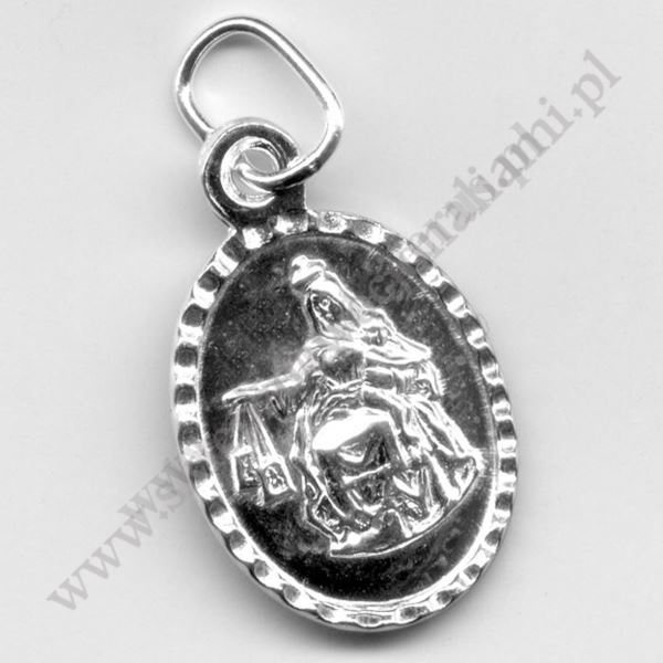MEDALIK M.B. SZKAPLERZNEJ - wys.1.4 cm