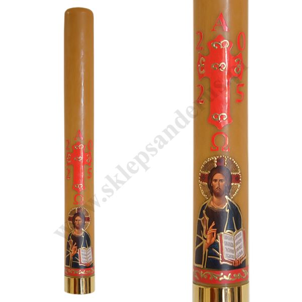 PASCHAŁ PARAFINOWO-WOSKOWY - wys. 70 cm - 50604