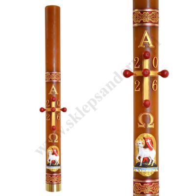 PASCHAŁ PARAFINOWO-WOSKOWY - wys. 100 cm - 72473