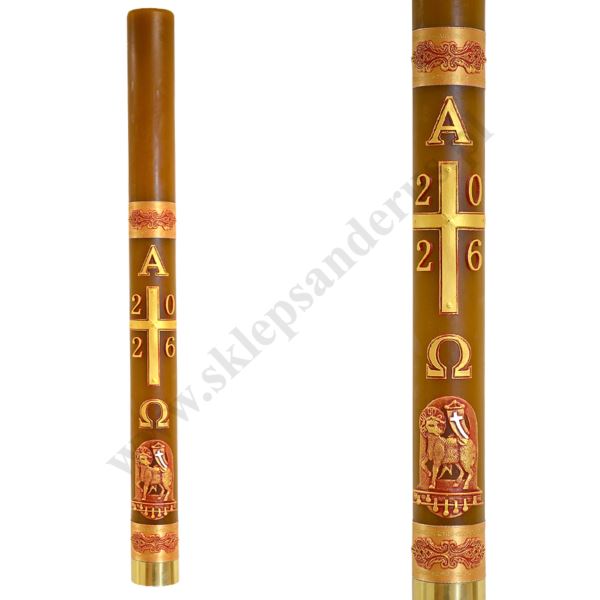 PASCHAŁ PARAFINOWO-WOSKOWY - wys. 100 cm - 9822