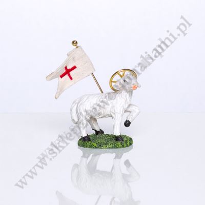 BARANEK WIELKANOCNY STOJĄCY - wys. 4 cm - 69579