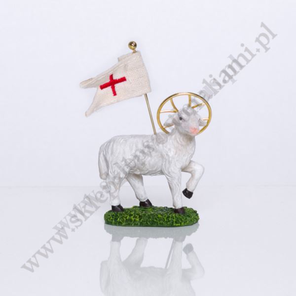 BARANEK WIELKANOCNY STOJĄCY - wys. 6 cm - 69580